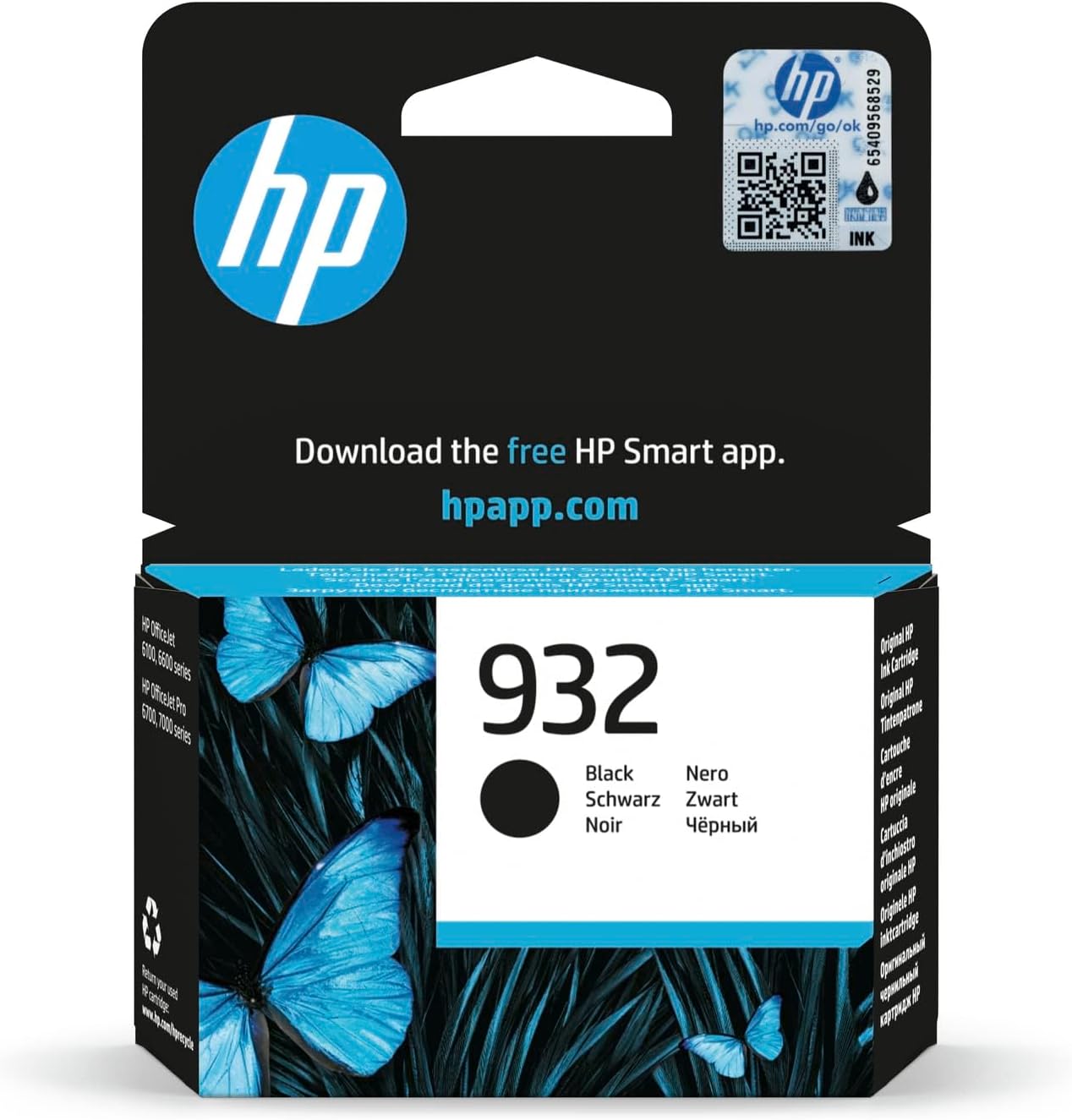 Genuine Hp 932 Black Ink Cartridge Cn057an Ink Robot