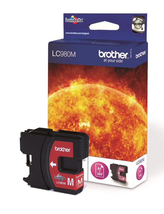 Genuine Brother LC980 Magenta Ink Cartridge