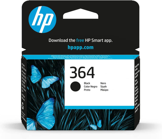 Genuine HP 364 Black Ink Cartridge CB316EE