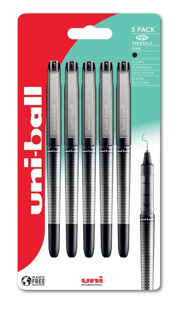 uni-ball Eye Needle | Fine (0.5 mm) | Black | 5-Pack