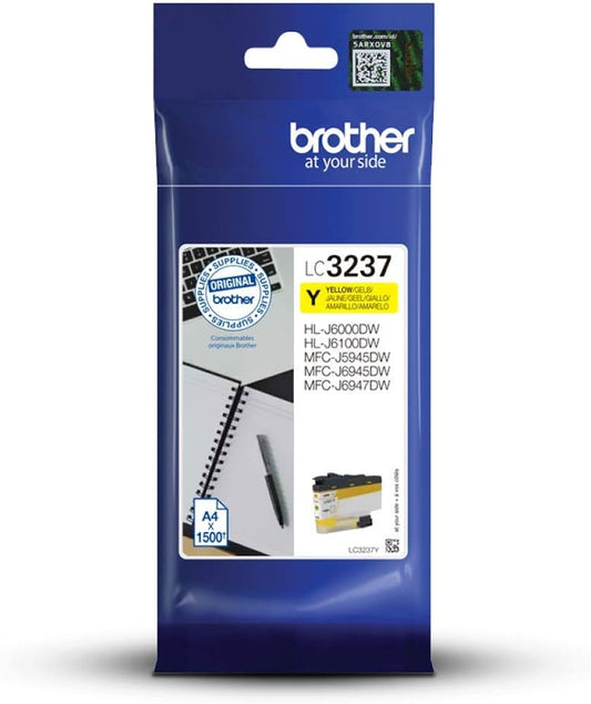 Genuine Brother LC3237 Yellow Ink Cartridge