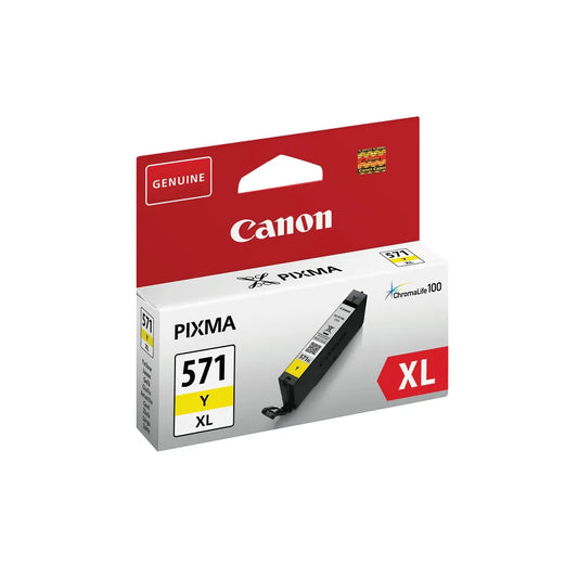 Genuine Canon CLI-571XL Yellow Ink Cartridge 0334C001