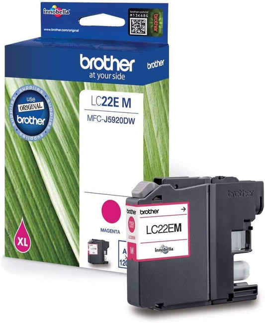 Genuine Brother LC22EM Magenta Ink Cartridge