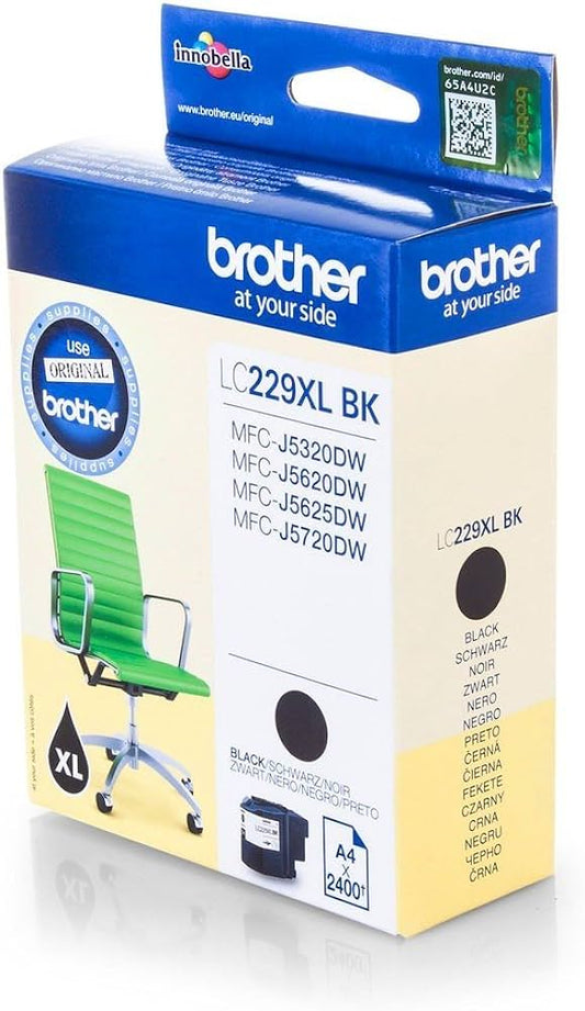 Genuine Brother LC229XL Black Ink Cartridge