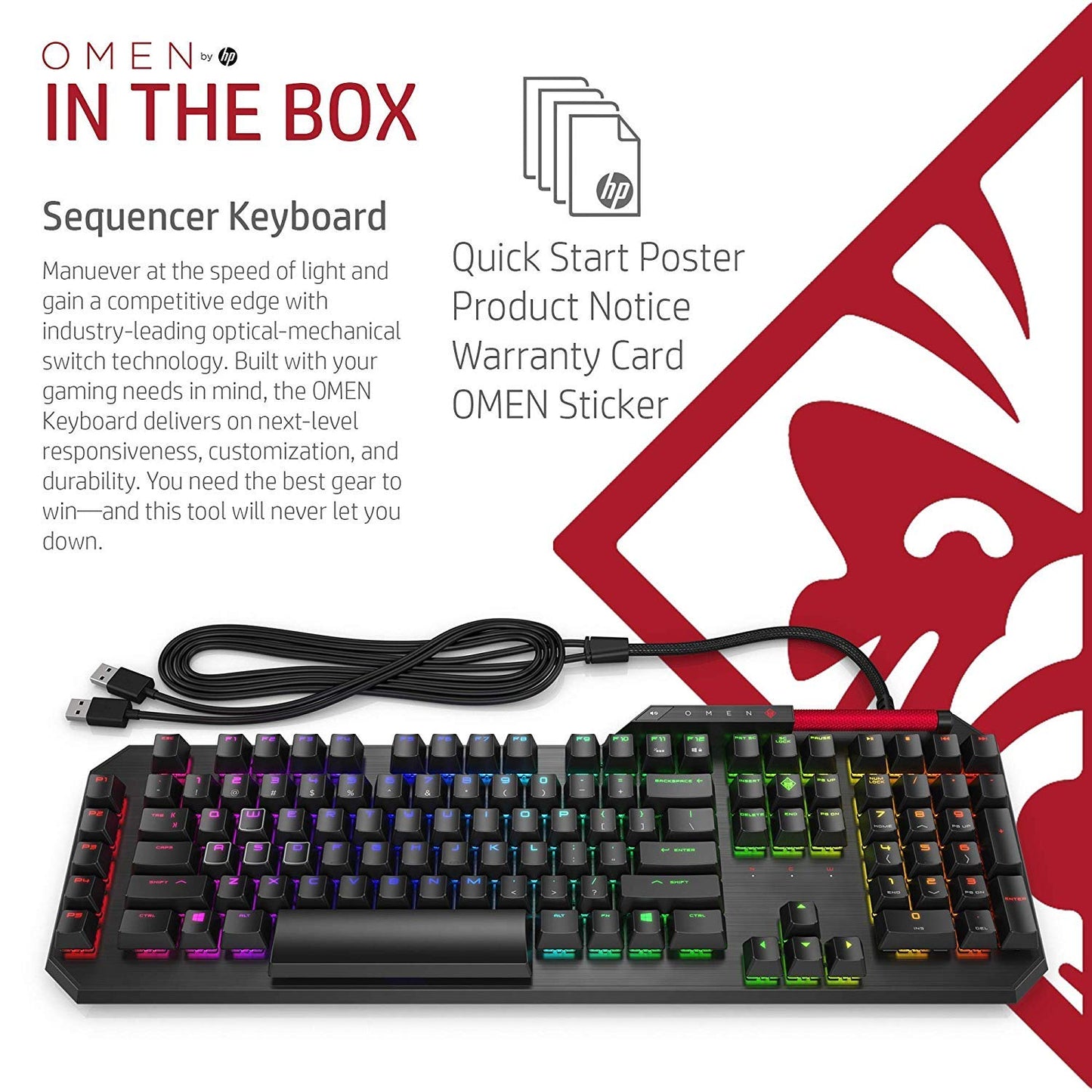 HP OMEN Sequencer Mechanical Gaming Keyboard