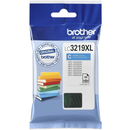 Genuine Brother LC3219XLC Cyan Ink Cartridge