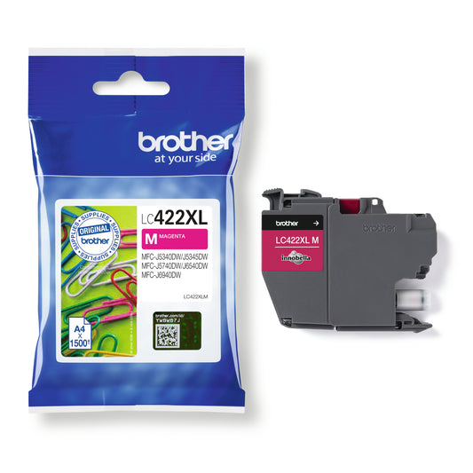 Genuine Brother 422XL Magenta Ink Cartridge