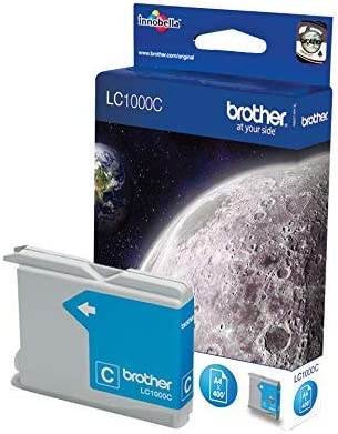 Genuine Brother LC1000C Cyan Ink Cartridge