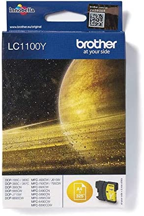 Genuine Brother LC1100Y Yellow Ink Cartridge