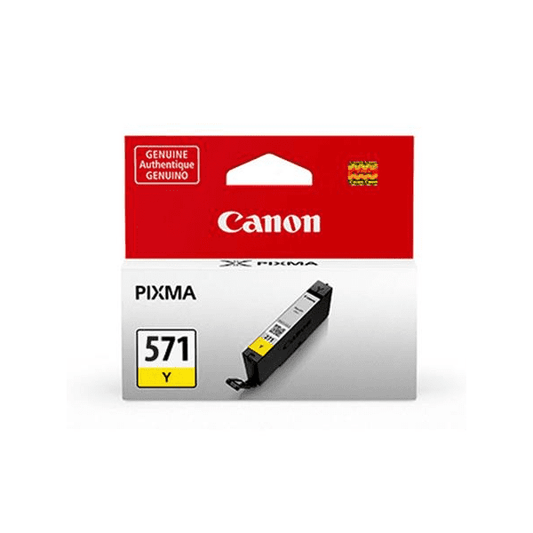 Genuine Canon CLI-571Y Yellow Ink Cartridge