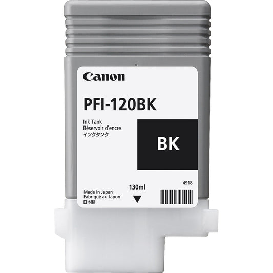 Genuine Canon PFI-120BK Black Ink Cartridge 2885C001