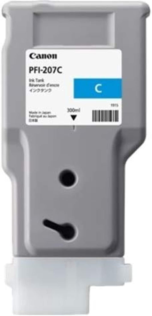 Genuine Canon PFI-207C Cyan Ink Cartridge 8790B001