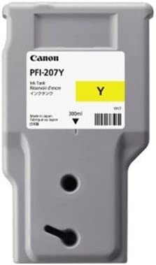 Genuine Canon PFI-207Y Yellow Ink Cartridge 8792B001