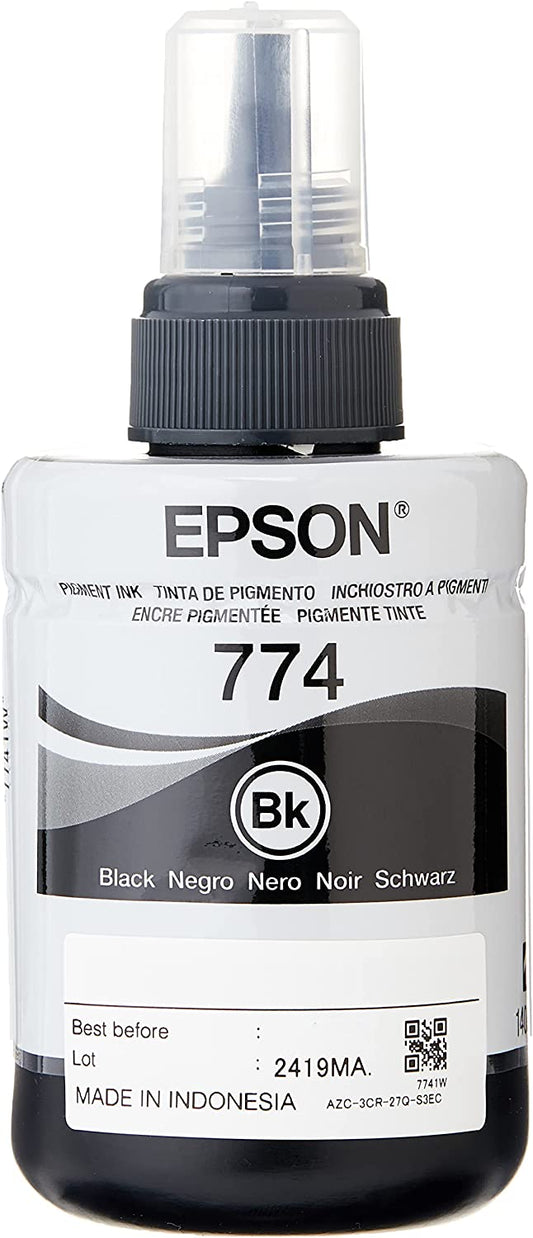 Genuine Epson 774 Black Ink Bottle