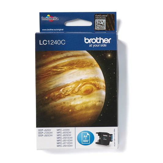 Genuine Brother LC1240C Cyan Ink Cartridge