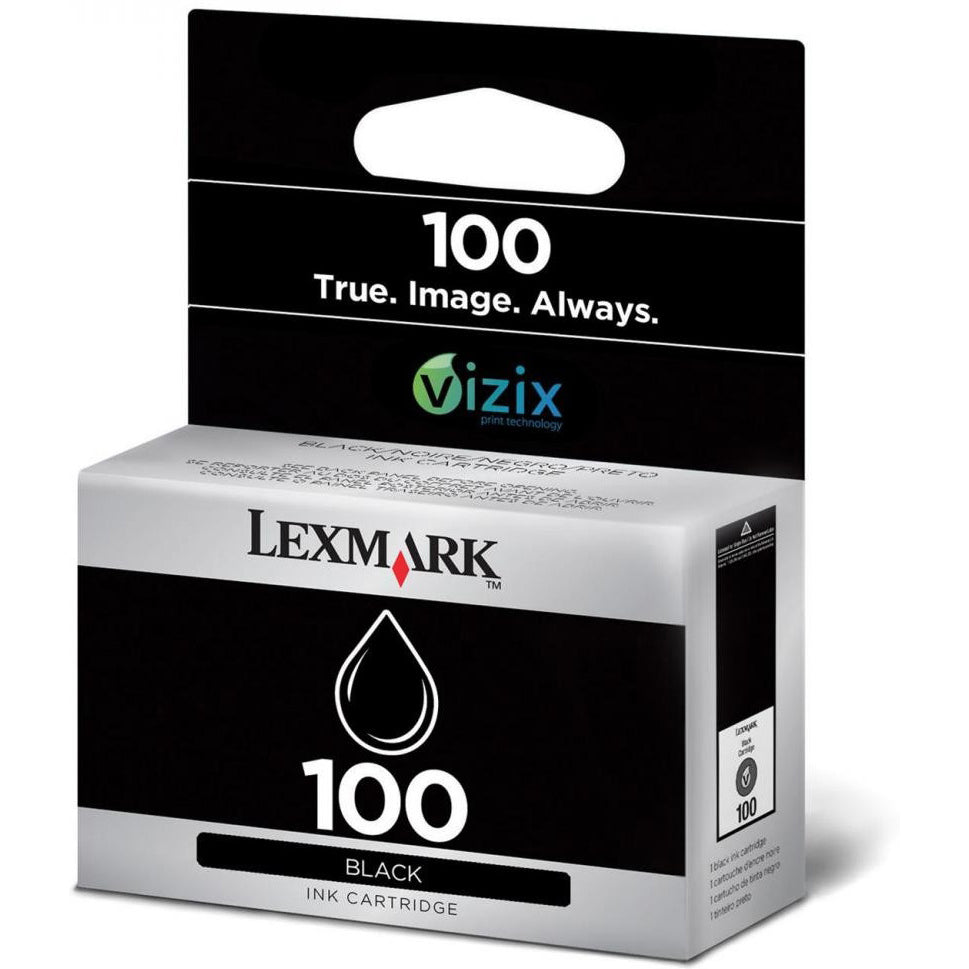 Genuine Lexmark 100 Black Ink Cartridges 14N0820E