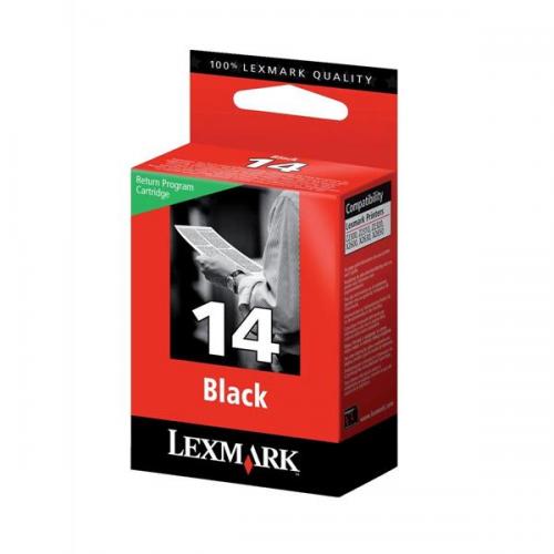 Genuine Lexmark 14 Black Ink Cartridge 18C2090E