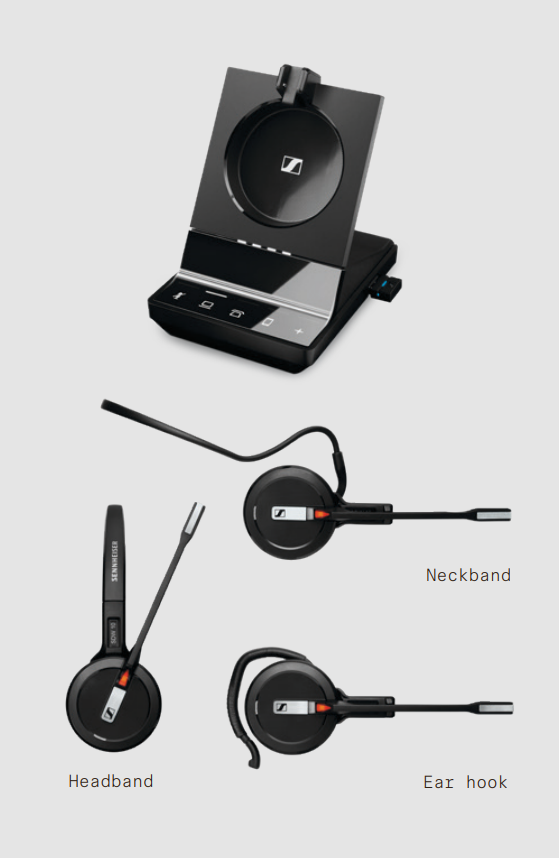 EPOS Sennheiser 3-in-1 DECT Wireless Headset - SDW 5016