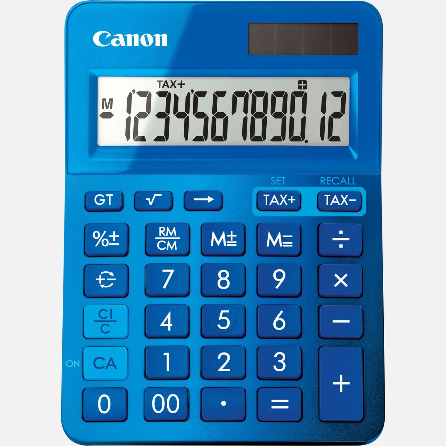 Canon LS-123K 12 Digit Calculator - Blue