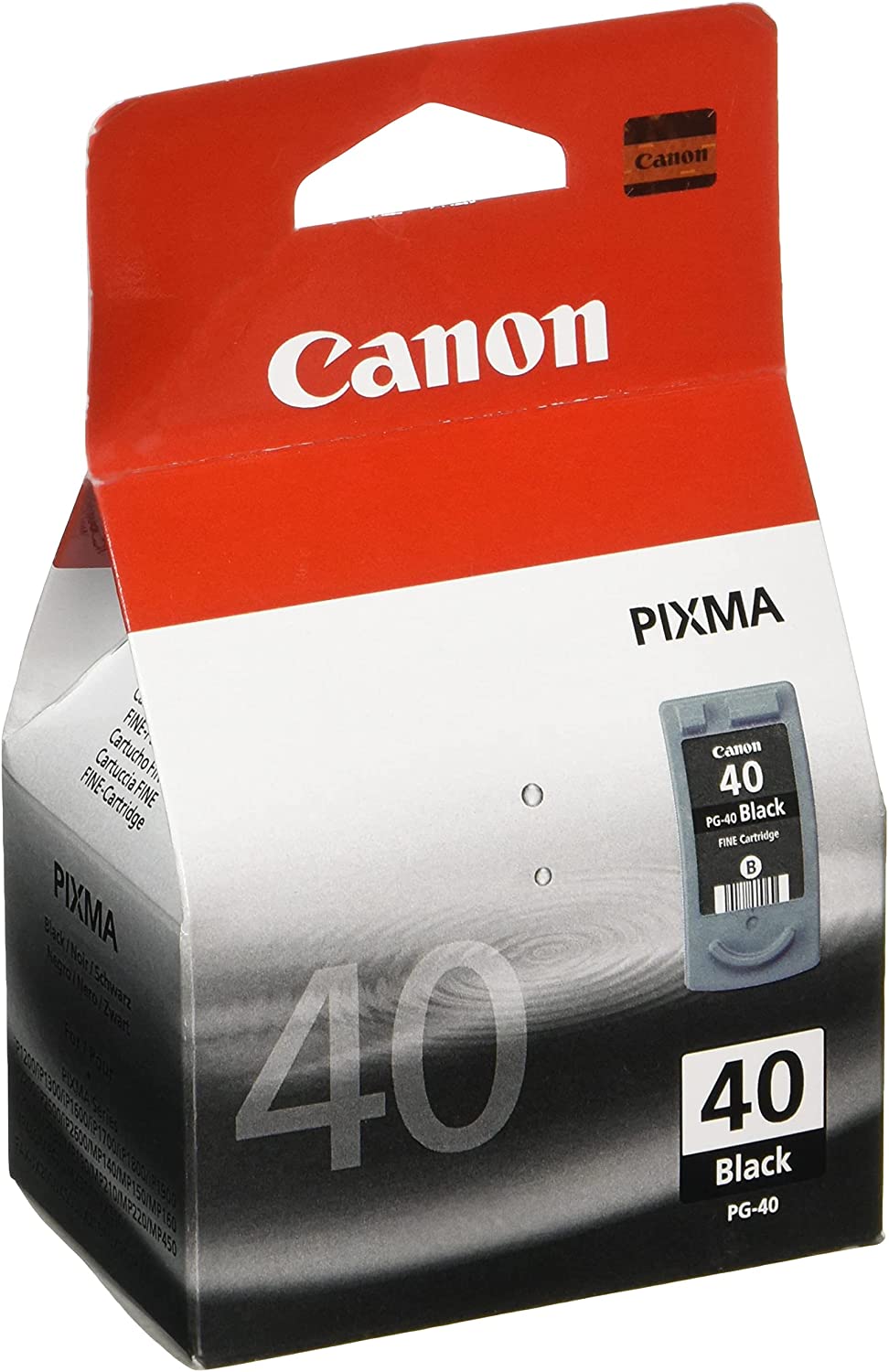 Genuine Canon Pixma PG-40 Black Ink Cartridge 0615B001