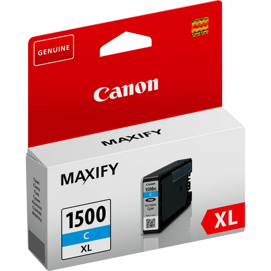 Genuine Canon PGI-1500XL Cyan Ink Cartridge