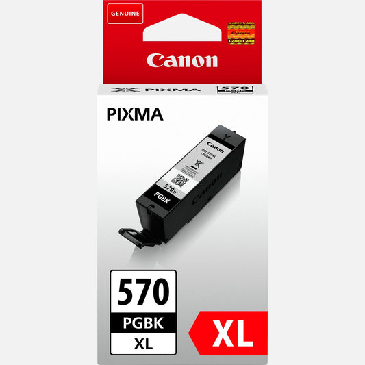 Genuine Canon PGI-570PGBK XL Black High Capacity Ink Cartridge