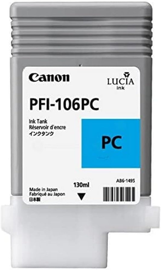 Genuine Canon PFI-106PC Photo Cyan Ink Cartridge ‎6625B001