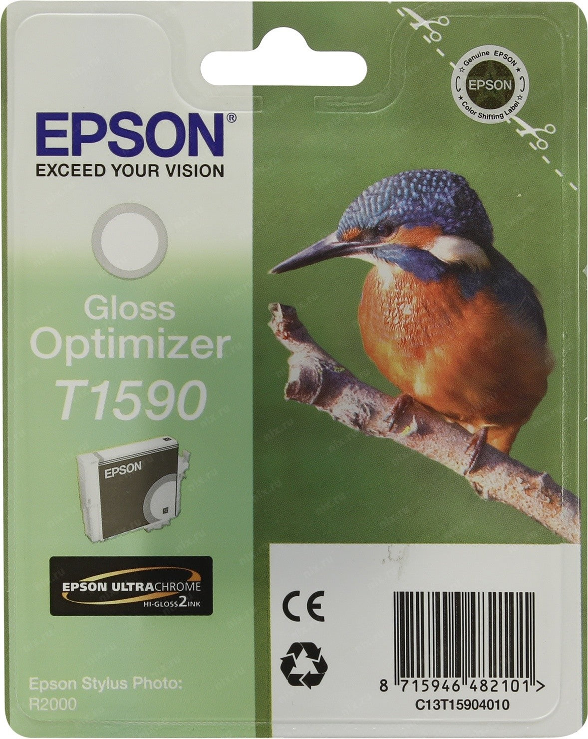 Genuine Epson T1590 Gloss Optimizer Cartridge Ink Robot 9675