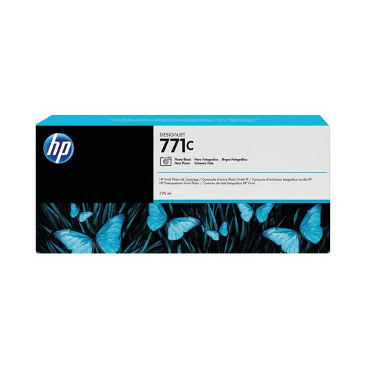 Genuine HP 771c Photo Black Ink Cartridge B6Y13A