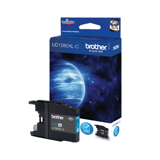 Genuine Brother LC1280XL Cyan High Capacity Ink Cartridge