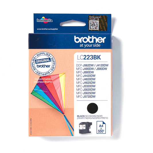 Genuine Brother LC223BK Black Ink Cartridge