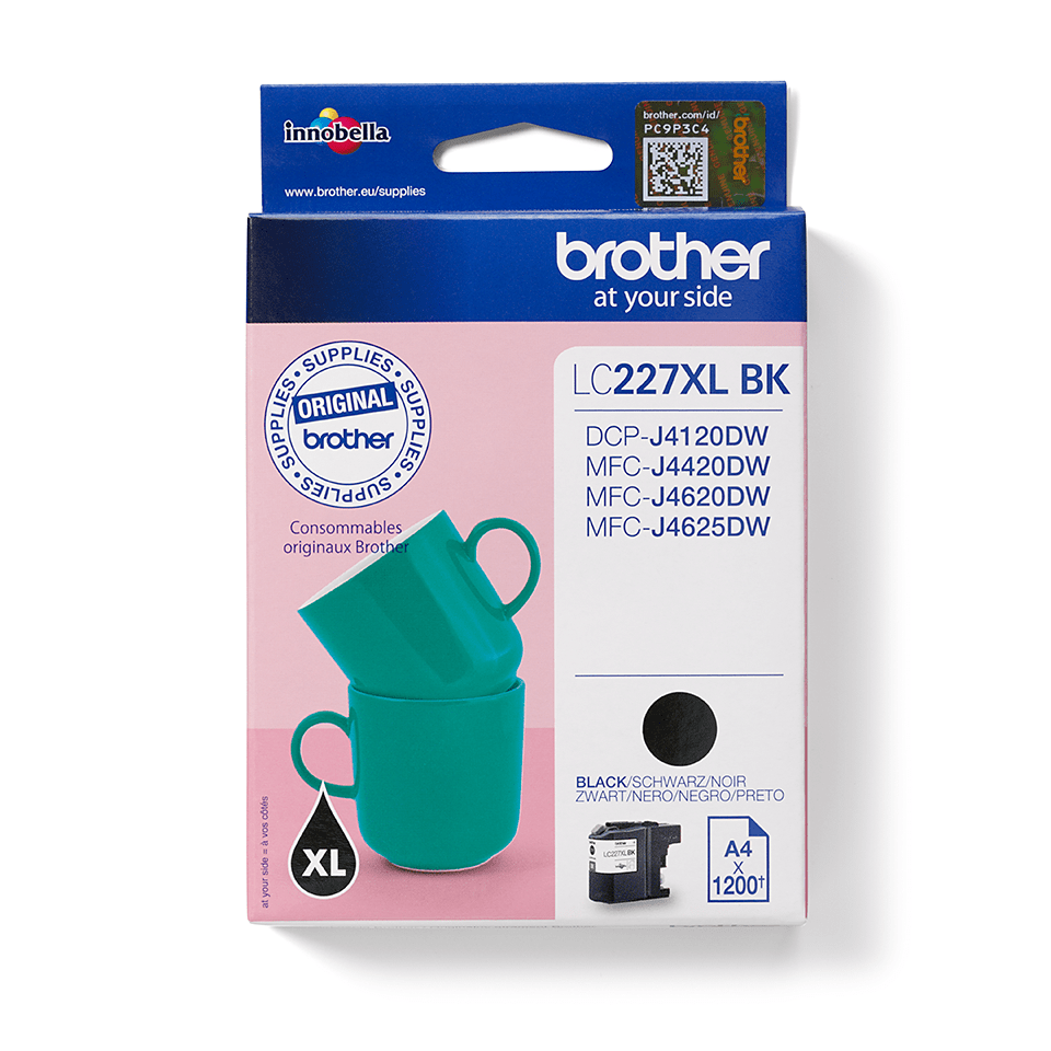 Genuine Brother LC227XL Black High Capacity Ink Cartridge