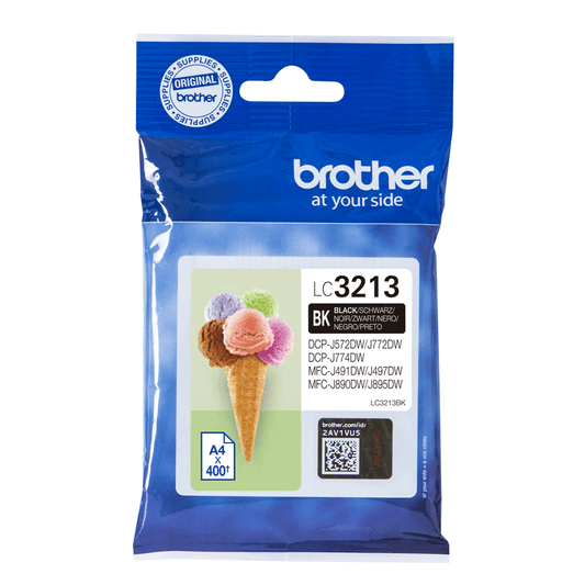 Genuine Brother LC3213 Black Ink Cartridge