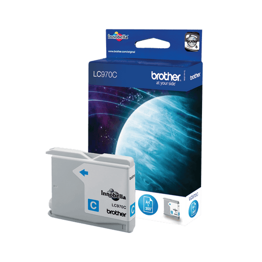 Genuine Brother LC970C Cyan Ink Cartridge