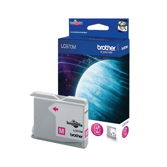 Genuine Brother LC970M Magenta Ink Cartridge