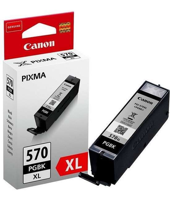 Genuine Canon PGI-570PGBK XL Black Ink Cartridge 0372C001