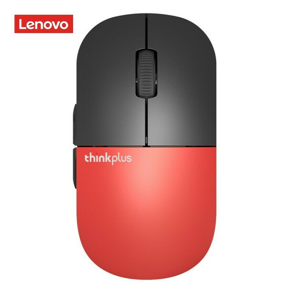 Lenovo Thinkplus E3 Wireless Mouse - Red/Black