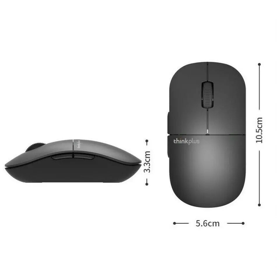 Lenovo Thinkplus E3 Wireless Mouse - Red/Black