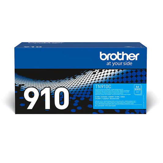 Genuine Brother TN910C (TN-910C) Cyan Toner Cartridge (VAT included)