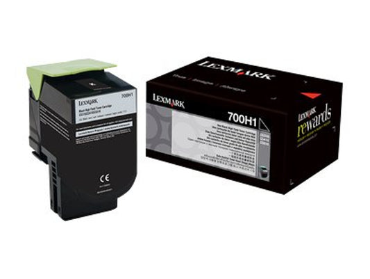 Genuine Lexmark 70C0H10 (700H1)  Black Toner Cartridge (VAT included)