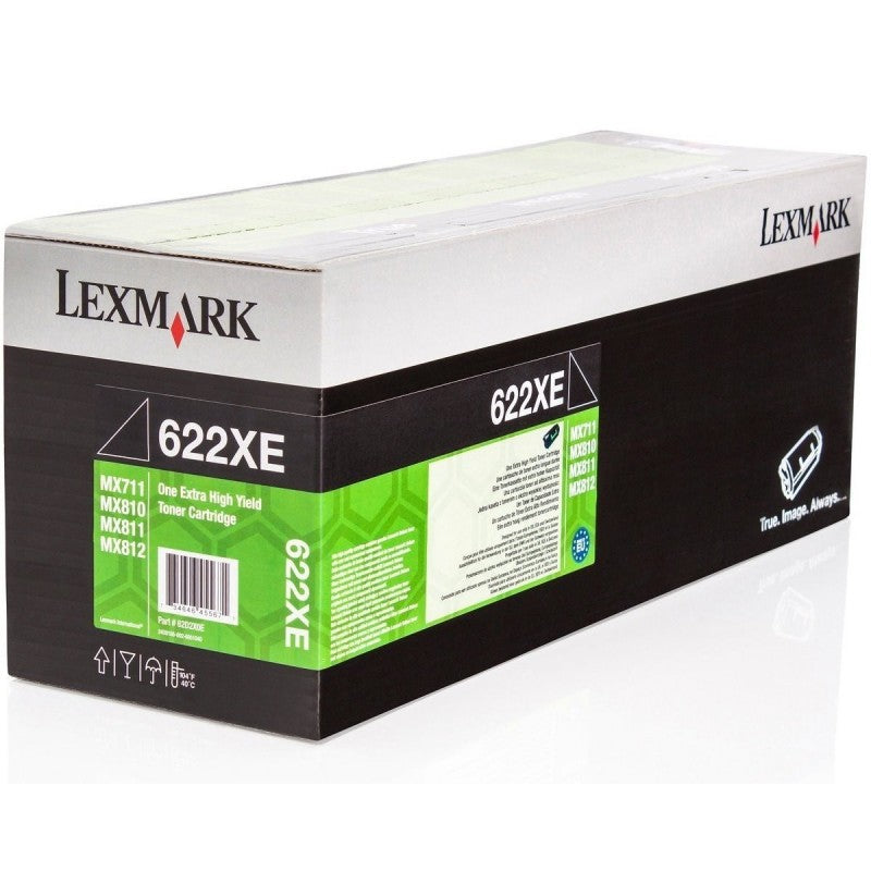 Genuine Lexmark 62D2X0E (622XE) (622XE) Black Toner Cartridge (VAT included)