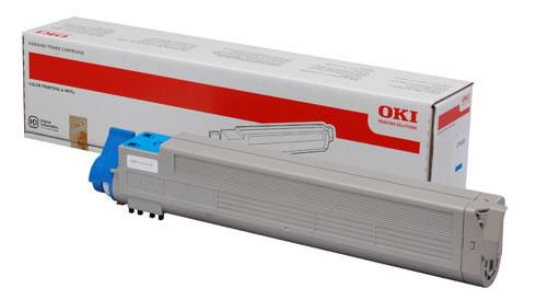 Genuine Oki 43837131 (C9655) Cyan Toner Cartridge (VAT included)