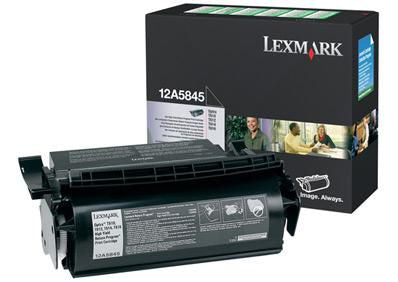 Genuine Lexmark 12A5845  Black Toner Cartridge (VAT included)