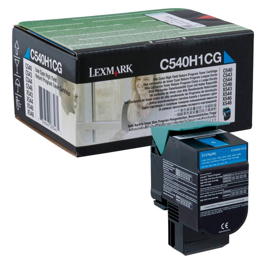 Genuine Lexmark C540H1CG  Cyan Toner Cartridge (VAT included)