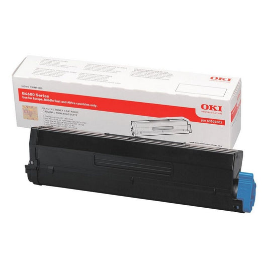 Genuine Oki 43502002 (B4600) Black Toner Cartridge (VAT included)