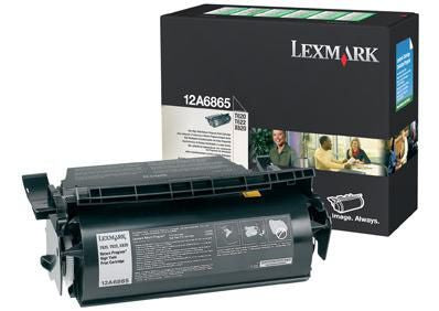 Genuine Lexmark 12A6865  Black Toner Cartridge (VAT included)