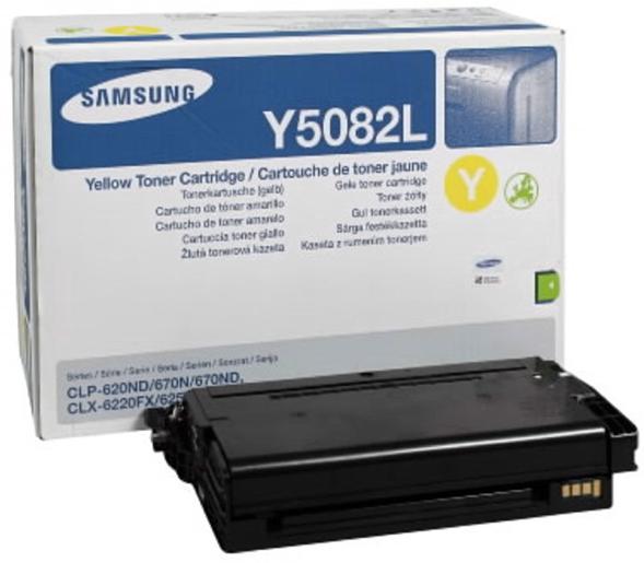 Genuine Samsung CLT-Y5082L (SU532A) Yellow Toner Cartridge (VAT included)