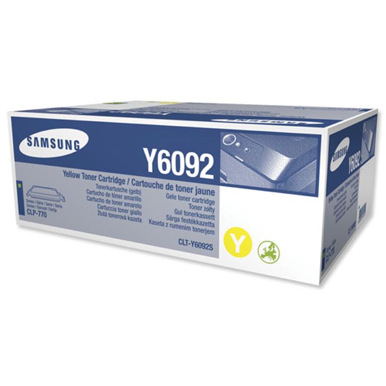 Genuine Samsung CLT-Y6092S (SU559A) Yellow Toner Cartridge (VAT included)