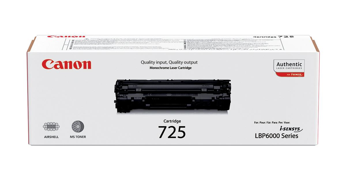 Genuine Canon 725B (3484B002) Black Toner Cartridge (VAT included)