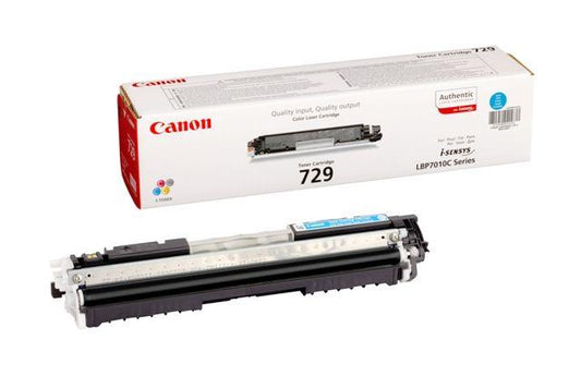 Genuine Canon 729C (4369B002) Cyan Toner Cartridge (VAT included)